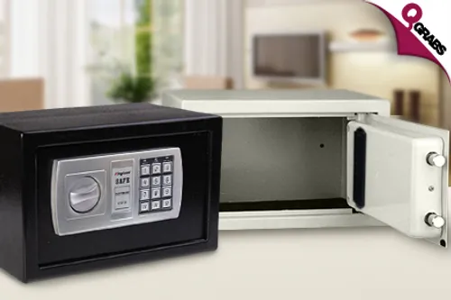 For QR179, Keep Your Valuables Protected with an Electronic Wall Safe! (QR299 Value)